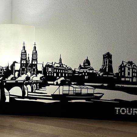 Chez Leo - Rue De La Scellerie Apartment Tours Luaran gambar